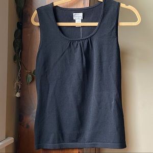 Chico's Black Shell/Sleeveless Top